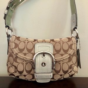 Light Blue Coach Purse